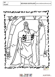 pocahontas boyama sayfaları